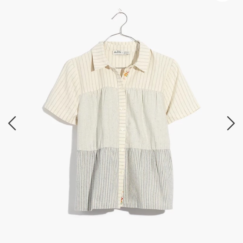 Madewell x The New Denim Project® Button-Down Shirt